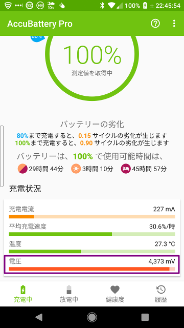 Battery Charge Limitでandroid端末のバッテリ寿命を伸ばす